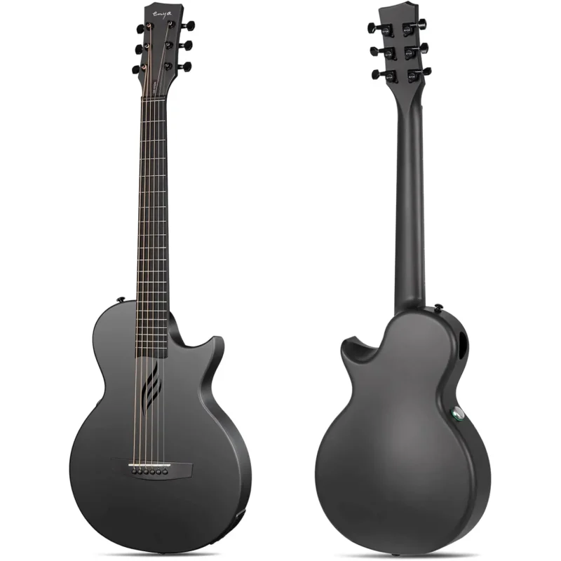 Enya Nova Go SP1 crna ozvučena gitara od karbonskih vlakana sa SP1 sistemom i kompaktnim dizajnom. Prodaja Artist d.o.o. Banja Luka, Sarajevo, Doboj