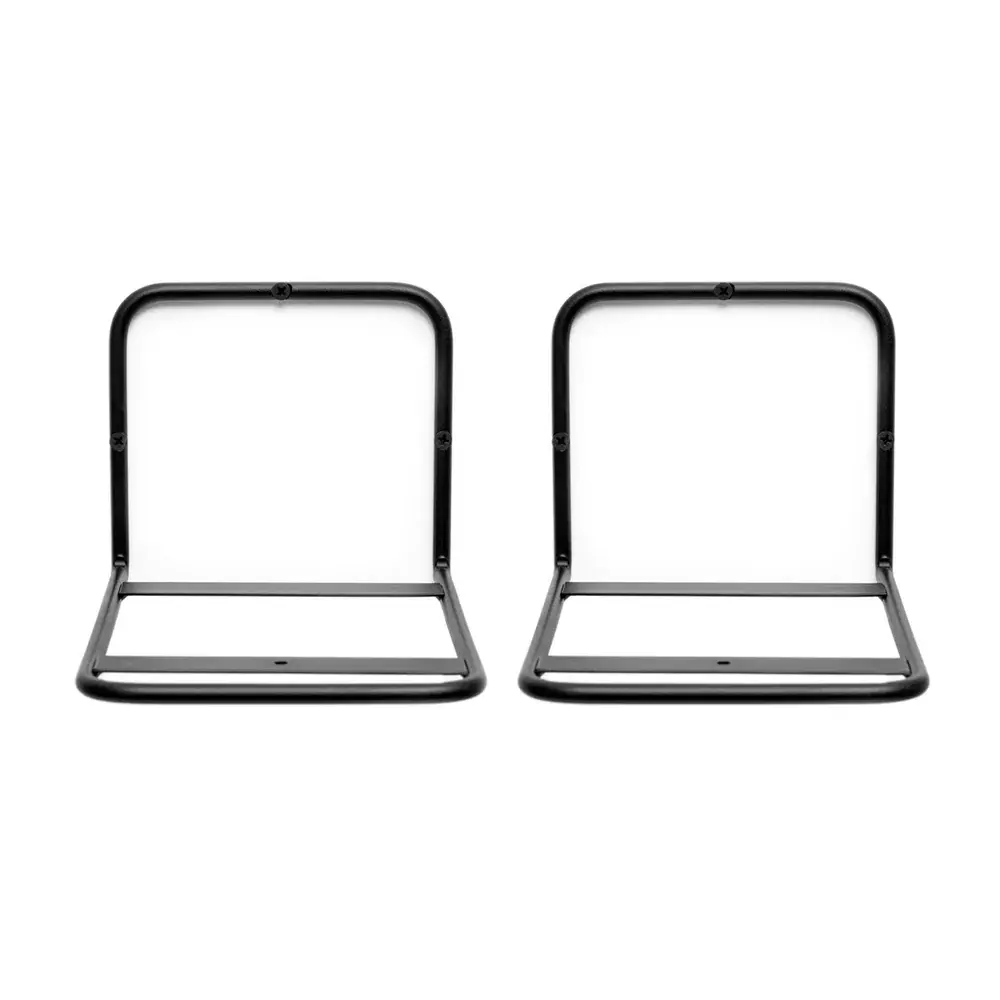 STEL WALL minimalistički zidni nosač za zvučnike, crni čelični nosač sa samoljepljivim jastučićima, Argon Audio. Prodaja Artist d.o.o. Banja Luka, Sarajevo.