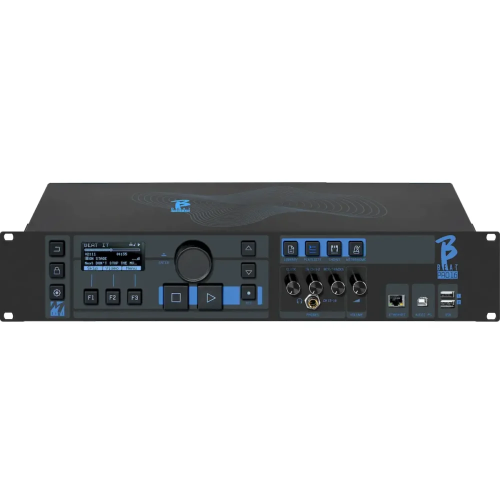 B.BEAT PRO16 multitrack audio i video player, sa 16 izlaza, HDMI video podrškom i digitalnim mikserom za LIVE nastupe – Prodaja Artist d.o.o. Banja Luka, Sarajevo.