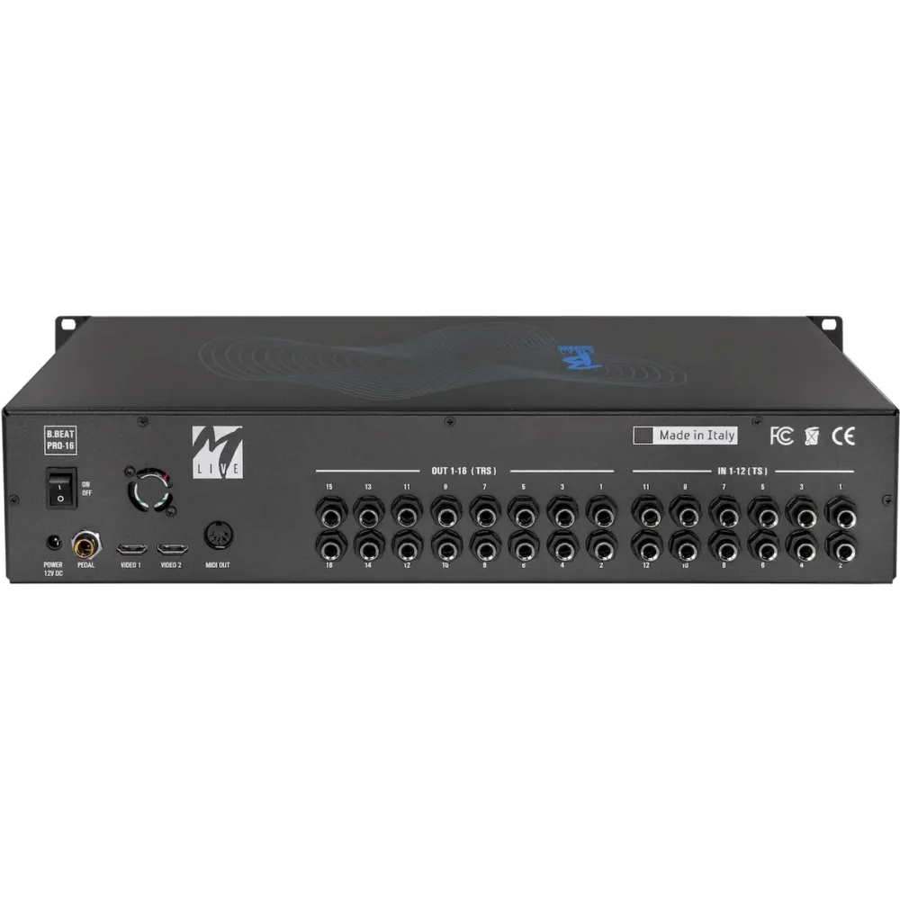 B.BEAT PRO16 multitrack audio i video player, sa 16 izlaza, HDMI video podrškom i digitalnim mikserom za LIVE nastupe – Prodaja Artist d.o.o. Banja Luka, Sarajevo.