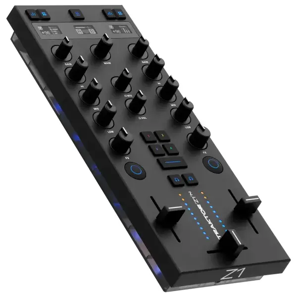 Traktor Z1 MK2 – ultra-kompaktni DJ mikser i kontroler sa ugrađenim audio interfejsom i OLED displejima. Prodaja Artist d.o.o. Banja Luka, Sarajevo, Doboj