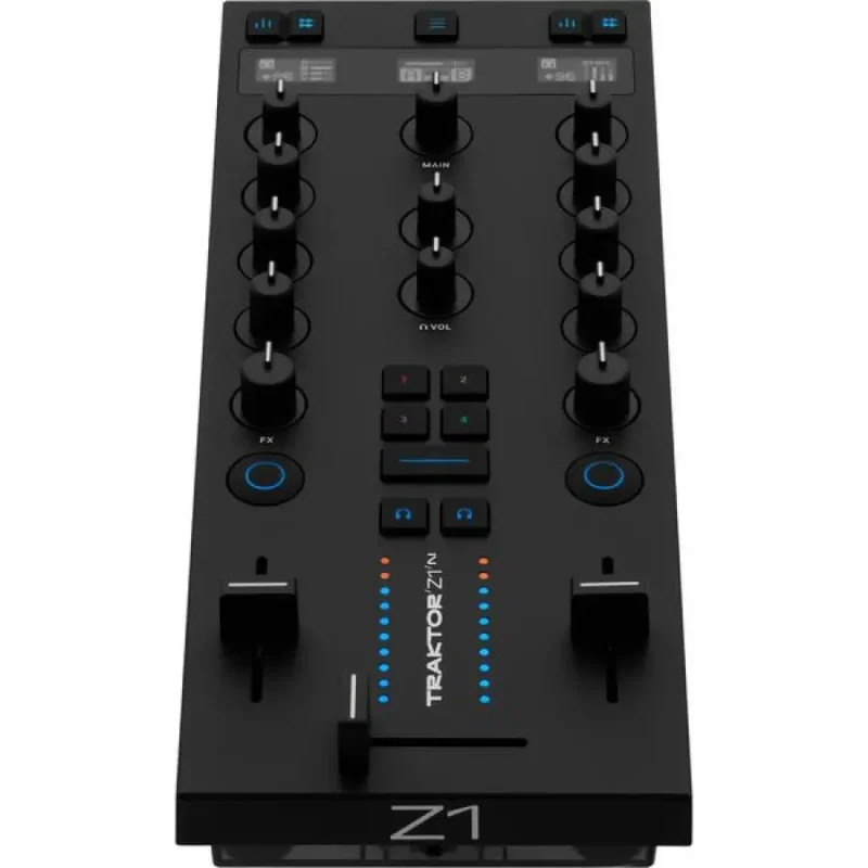 Traktor Z1 MK2 – ultra-kompaktni DJ mikser i kontroler sa ugrađenim audio interfejsom i OLED displejima. Prodaja Artist d.o.o. Banja Luka, Sarajevo, Doboj