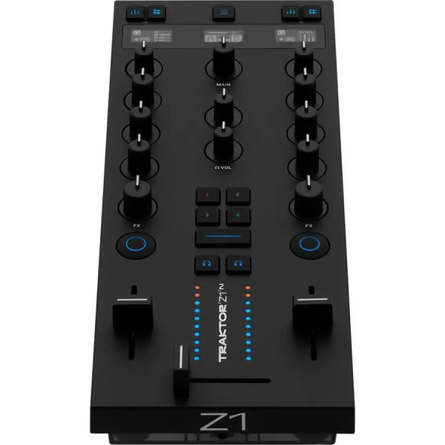 Traktor Z1 MK2 – ultra-kompaktni DJ mikser i kontroler sa ugrađenim audio interfejsom i OLED displejima. Prodaja Artist d.o.o. Banja Luka, Sarajevo, Doboj