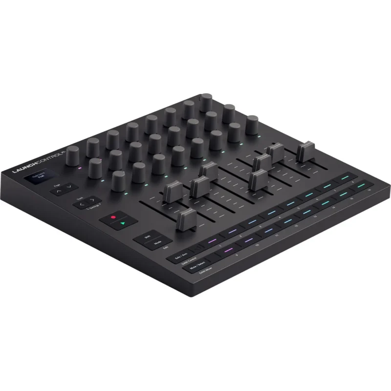 Novation Launch Control XL 3 MIDI kontroler sa 8 fadera, OLED ekranom, 5-pin MIDI I/O i podrškom za DAW/hardver mapiranja. Prodaja Artist d.o.o. Banja Luka, Sarajevo, Doboj