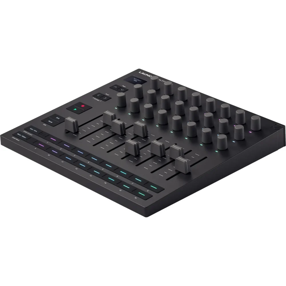 Novation Launch Control XL 3 MIDI kontroler sa 8 fadera, OLED ekranom, 5-pin MIDI I/O i podrškom za DAW/hardver mapiranja. Prodaja Artist d.o.o. Banja Luka, Sarajevo, Doboj