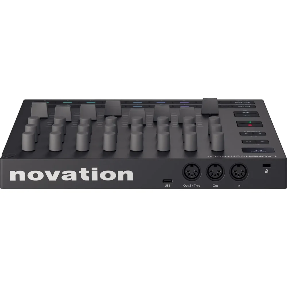 Novation Launch Control XL 3 MIDI kontroler sa 8 fadera, OLED ekranom, 5-pin MIDI I/O i podrškom za DAW/hardver mapiranja. Prodaja Artist d.o.o. Banja Luka, Sarajevo, Doboj