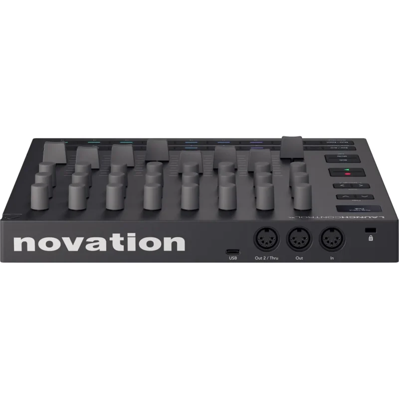 Novation Launch Control XL 3 MIDI kontroler sa 8 fadera, OLED ekranom, 5-pin MIDI I/O i podrškom za DAW/hardver mapiranja. Prodaja Artist d.o.o. Banja Luka, Sarajevo, Doboj