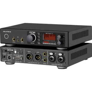 2-ulaza / 4-izlaza AD/DA konverter, 32-bit / 768 kHz, sa IPS ekranom, dvostrukim pojačalom za slušalice, multiformatnim konverterom, DSD kompatibilnošću, fono pretpojačalom, DSP efektima, daljinskim upravljačem i USB 2.0 priključkom