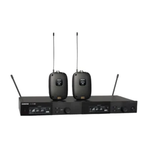 Shure SLXD14D dual-kanalni digitalni bežični sistem sa bodypack predajnicima, 514-558 MHz, visok kvalitet zvuka, prodaja Artist d.o.o. Banja Luka, Sarajevo.