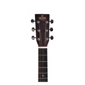 Prednja i bočna strana Sigma DTC-1E-SB elektro-akustične gitare sa sunburst završnom obradom, tilia tijelom i Fishman elektronikom. Prodaja Artist d.o.o. Banja Luka, Sarajevo, Doboj