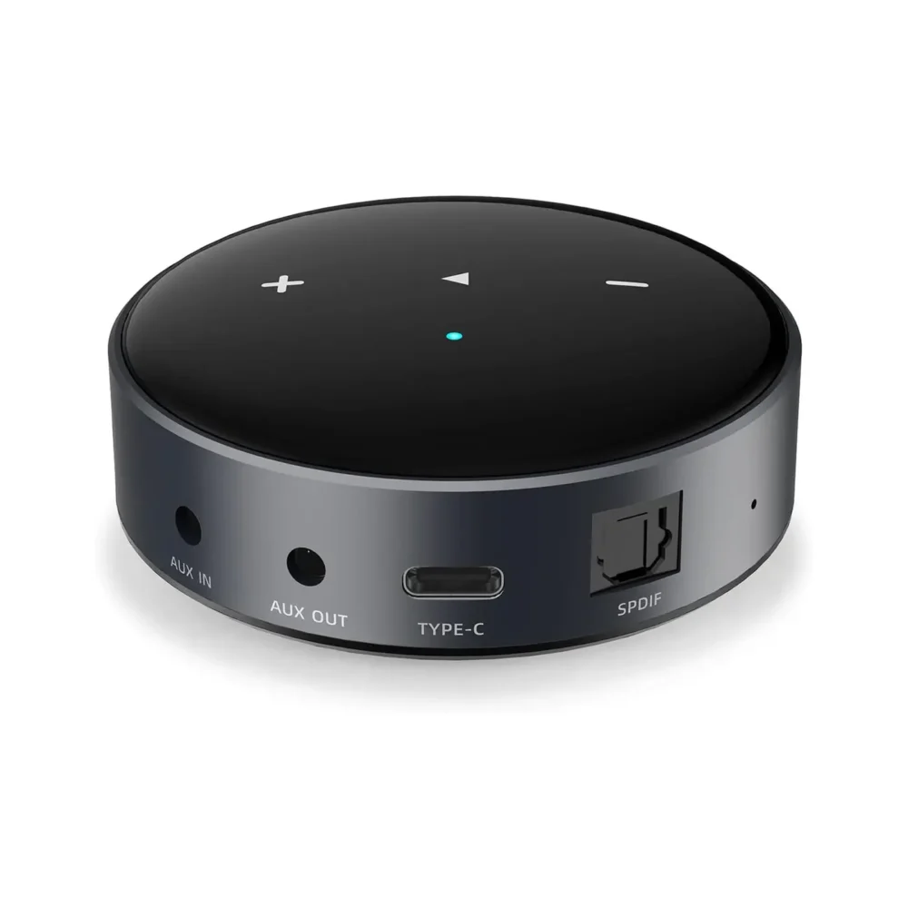 WiiM Mini mrežni Hi-Res muzički plejer, crne boje, kompaktan bežični strimer za muziku, optički i 3.5mm izlaz, podržava AirPlay 2 i Alexa - Prodaja Artist d.o.o. Banja Luka, Sarajevo
