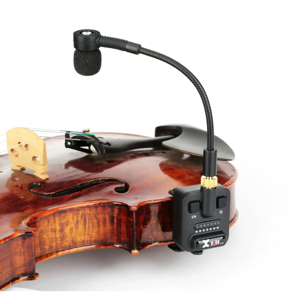Xvive Audio U9 bežični mikrofon za violinu torbicom i XLR prijemnikom – Artist d.o.o. Banja Luka, Sarajevo