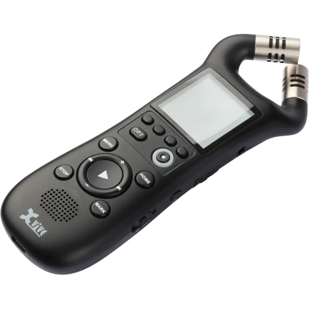 Xvive Audio XV1-R prenosni stereo audio snimač sa ugrađenim X/Y mikrofonima i 32-bit float snimanjem - Prodaja Artist d.o.o. Banja Luka, Sarajevo