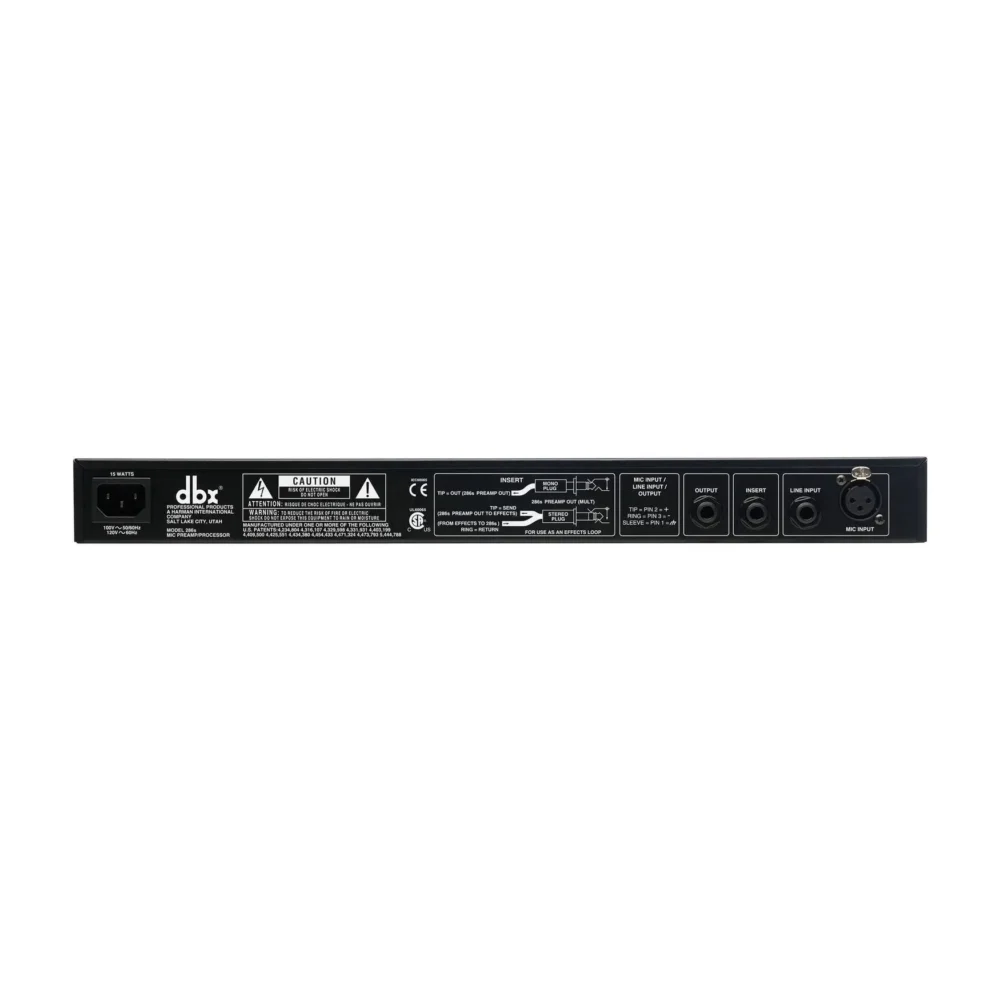 dbx 286s mikrofon preamp i kanal strip sa kompresorom, de-esserom i enhancerom za studio i live primjenu - Prodaja Artist d.o.o. Banja Luka, Sarajevo