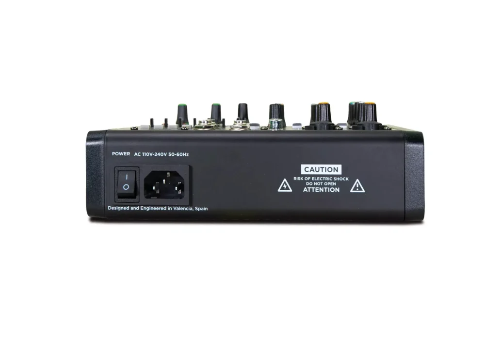 AMS JUMBO 4 DSP BT kompaktni audio mikser sa USB, Bluetooth, DSP efektima i USB zvučnom karticom. Prodaja Artist d.o.o. Banja Luka, Sarajevo