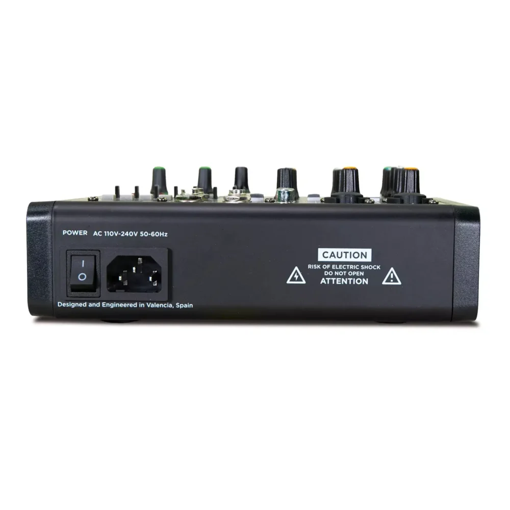 AMS JUMBO 6 DSP BT kompaktni audio mikser sa USB, Bluetooth, DSP efektima i USB zvučnom karticom. Prodaja Artist d.o.o. Banja Luka, Sarajevo