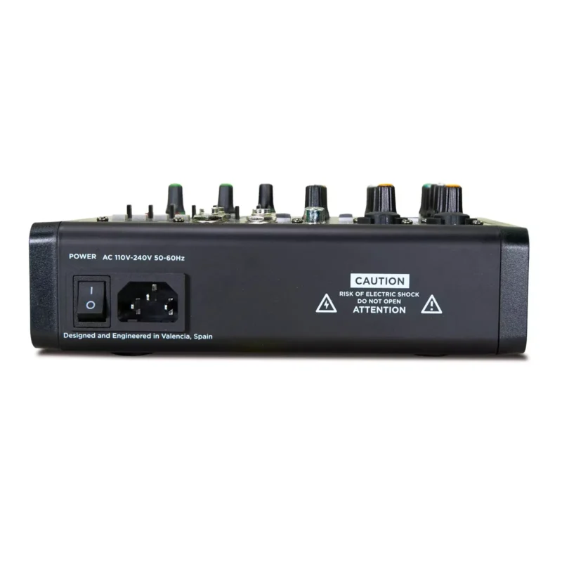 AMS JUMBO 6 DSP BT kompaktni audio mikser sa USB, Bluetooth, DSP efektima i USB zvučnom karticom. Prodaja Artist d.o.o. Banja Luka, Sarajevo