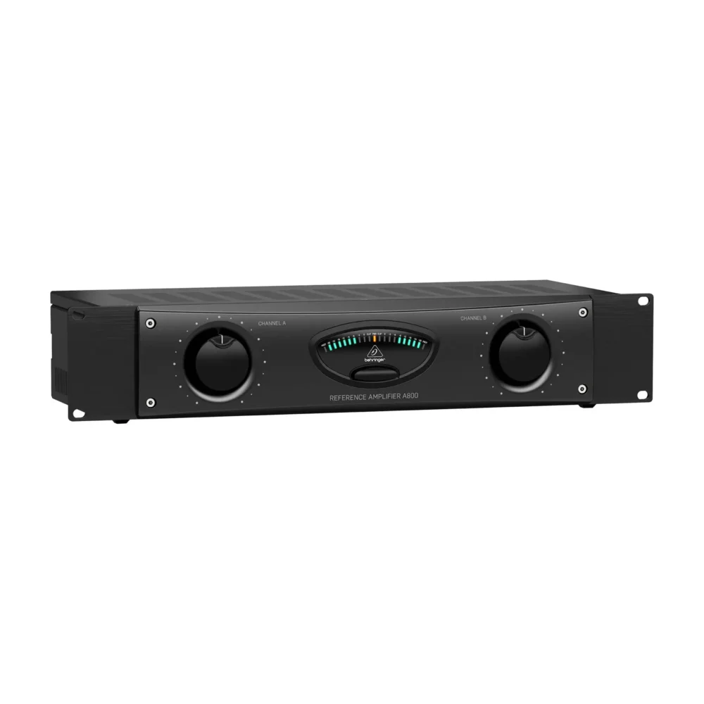 Behringer A800 klasa D stereo pojačalo 800 Watt snage sa speakON izlazima i XLR/TRS ulazima – Prodaja Artist d.o.o. Banja Luka, Sarajevo
