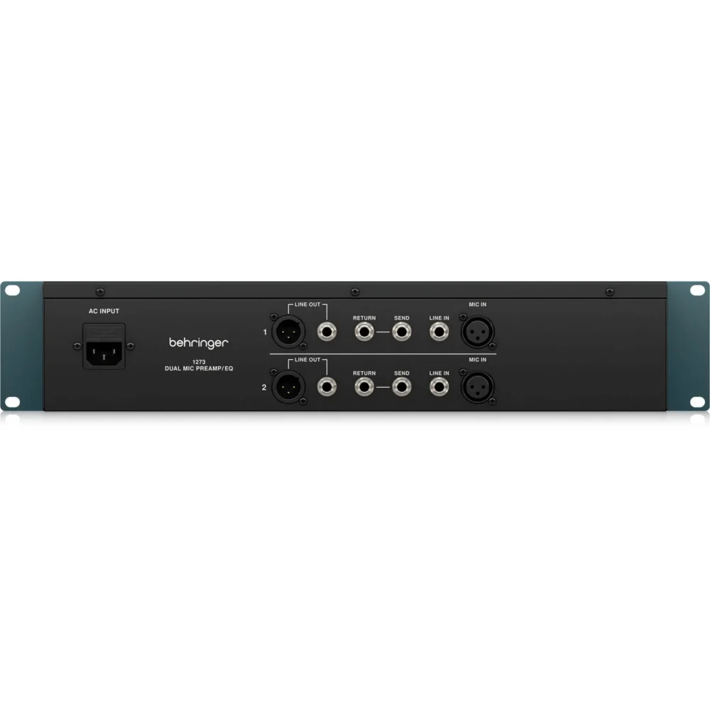 Behringer 1273 dvokanalni mikrofon preamp sa EQ, transformatorima i Class-A dizajnom. Prodaja Artist d.o.o. Banja Luka, Sarajevo