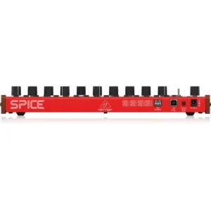 Behringer Spice analogni semi-modularni poliritamski sintisajzer sa 16x16 patch matricom i dual VCO modulacijom. Prodaja Artist d.o.o. Banja Luka, Sarajevo
