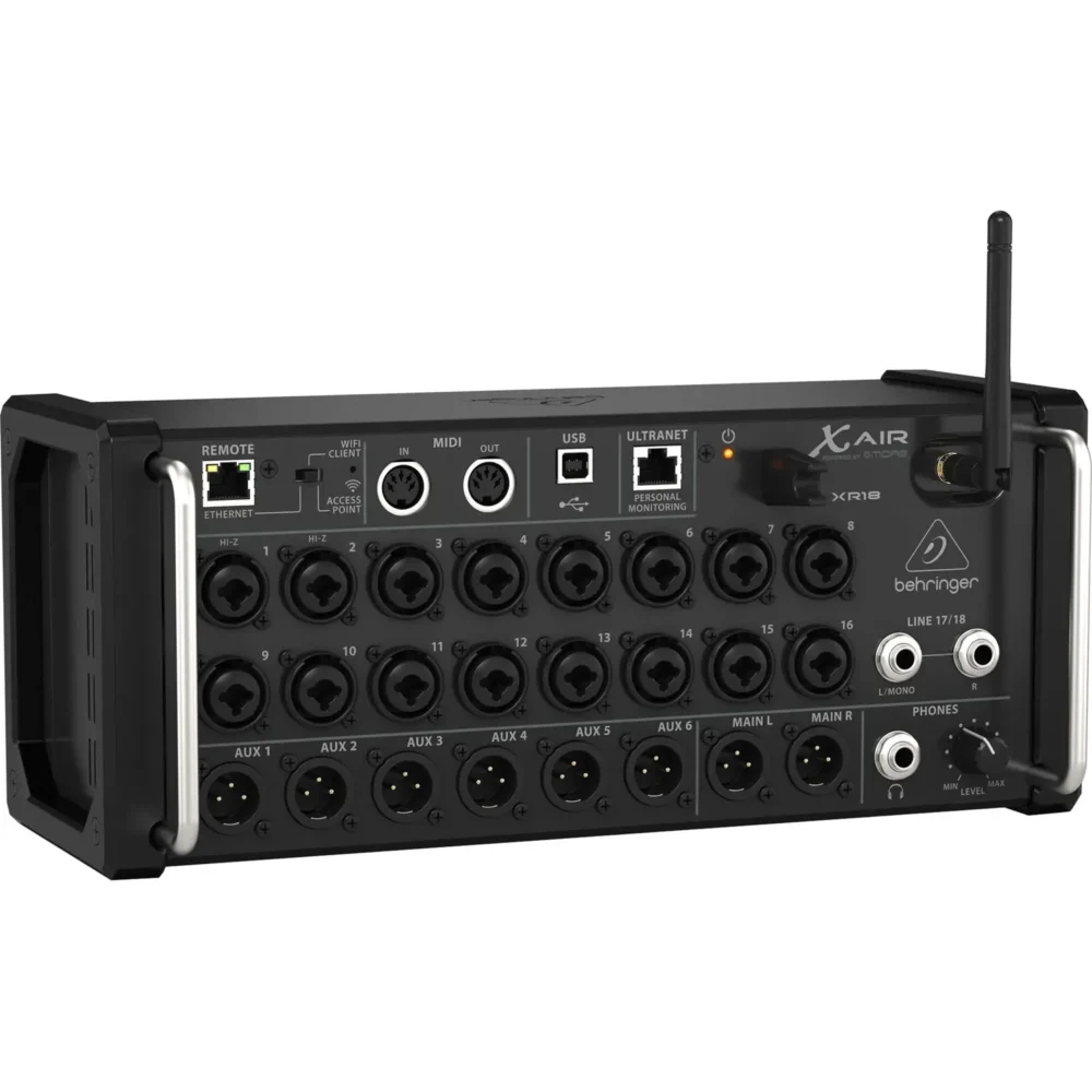 Behringer X AIR XR18 digitalni mikser s Wi-Fi i USB interfejsom – Prodaja Artist d.o.o. Banja Luka, Sarajevo
