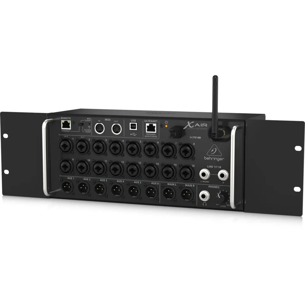 Behringer X AIR XR18 digitalni mikser s Wi-Fi i USB interfejsom – Prodaja Artist d.o.o. Banja Luka, Sarajevo