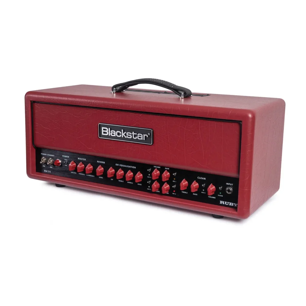 Blackstar DA100 Ruby Doug Aldrich signature 100W lampno pojačalo sa vintage Plexi-style overdrive tonom i Ruby završnom obradom – Prodaja Artist d.o.o. Banja Luka, Sarajevo