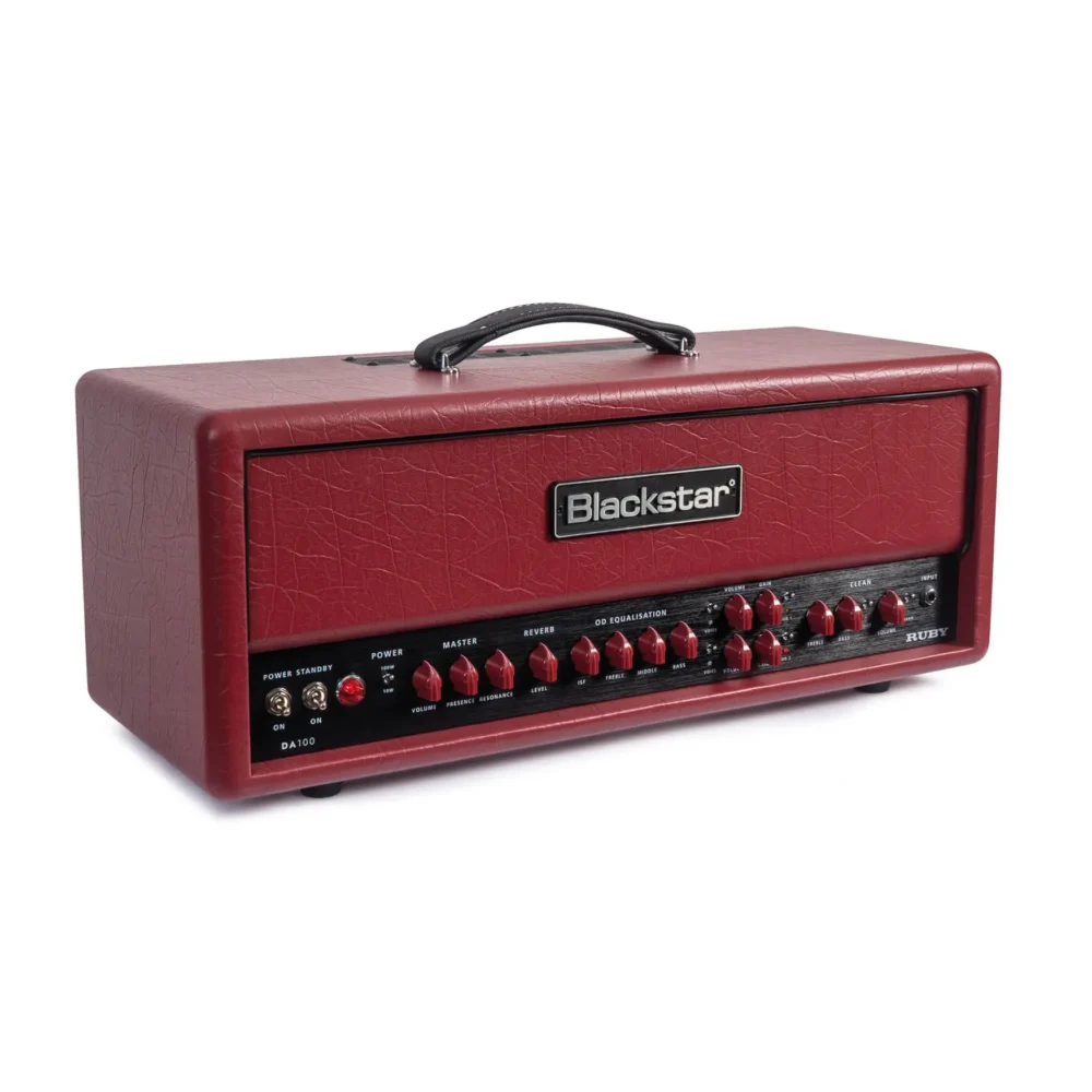 Blackstar DA100 Ruby Doug Aldrich signature 100W lampno pojačalo sa vintage Plexi-style overdrive tonom i Ruby završnom obradom – Prodaja Artist d.o.o. Banja Luka, Sarajevo