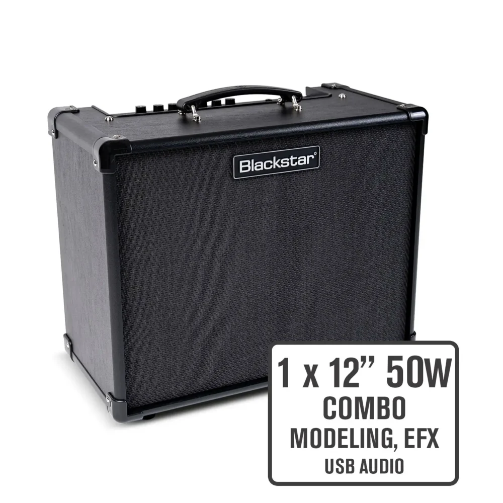 Blackstar IDX:50 digitalno combo pojačalo sa 1x12” zvučnikom i CabRig simulacijom kabineta. Prodaja Artist d.o.o. Banja Luka, Sarajevo.