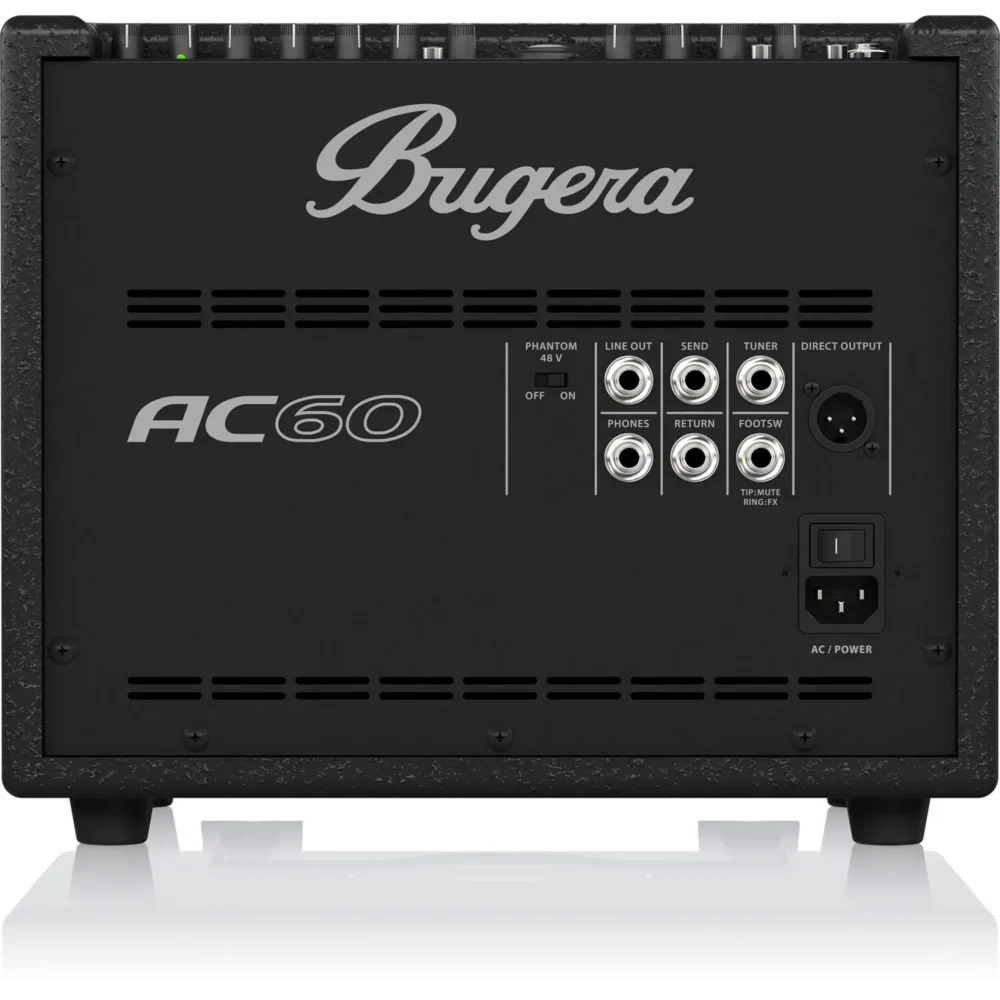 Bugera AC60 60W akustično combo pojačalo sa Turbosound zvučnikom i Klark Teknik efektima. Prodaja Artist d.o.o. Banja Luka, Sarajevo.