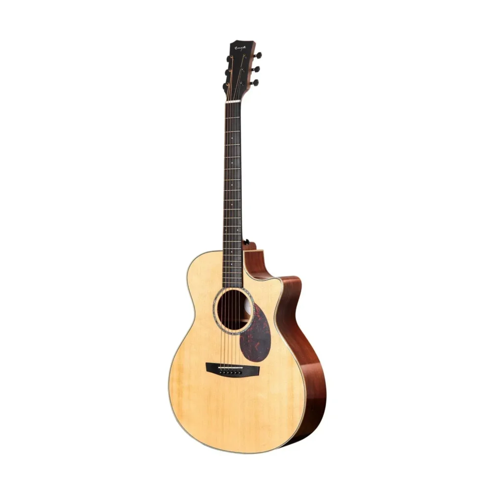 Enya EGA-Q1M/EQ akustična gitara Grand Auditorium oblika sa Transacoustic efektima, čvrstim smrekovim topom i gig torbom. Prodaja Artist d.o.o. Banja Luka, Sarajevo