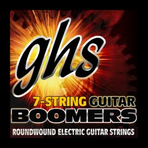GHS Boomers GB7CL set žica za 7-žičanu električnu gitaru, Custom Light debljine, idealan set za low drop štim B žice. Prodaja Artist d.o.o. Banja Luka, Sarajevo