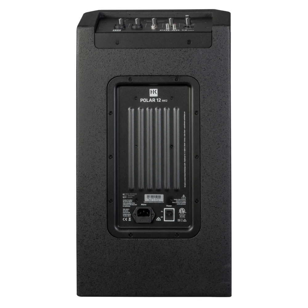 HK Audio POLAR 12 MK2 aktivni stubni PA sistem, crna verzija - Prodaja Artist d.o.o. Banja Luka, Sarajevo