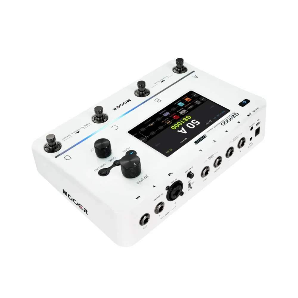 Mooer GS1000 Multi FX Guitar Pedal sa MNRS 2.0 profilingom, touchscreen kontrolom i naprednom povezivošću. Prodaja Artist d.o.o. Banja Luka, Sarajevo.