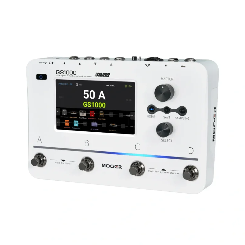Mooer GS1000 Multi FX Guitar Pedal sa MNRS 2.0 profilingom, touchscreen kontrolom i naprednom povezivošću. Prodaja Artist d.o.o. Banja Luka, Sarajevo.