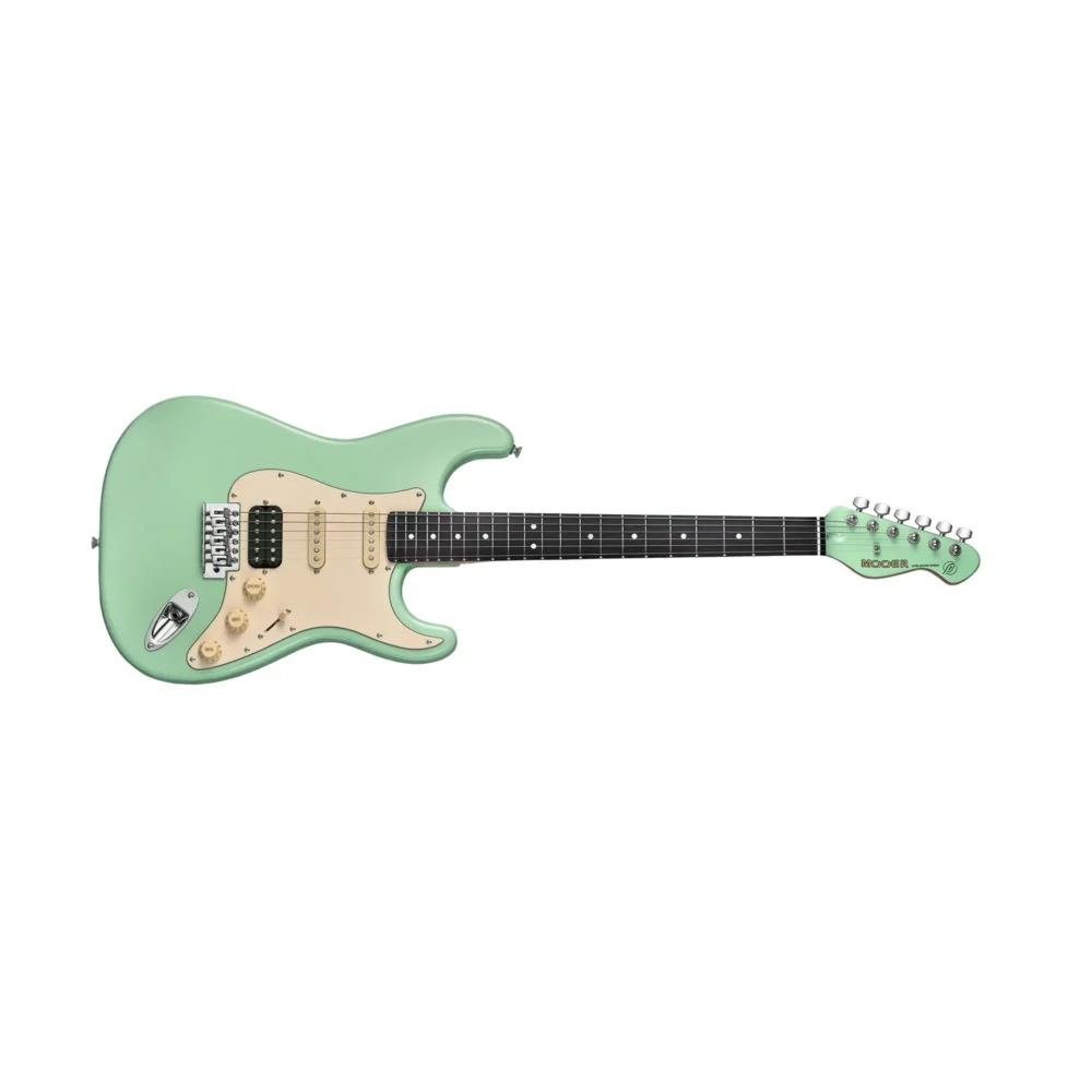 Mooer MSC10 Pro električna gitara Surf Green boja, klasičan HSS Strat oblik sa gig torbom. Prodaja Artist d.o.o. Banja Luka, Sarajevo.