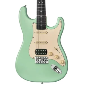 Mooer MSC10 Pro električna gitara Surf Green boja, klasičan HSS Strat oblik sa gig torbom. Prodaja Artist d.o.o. Banja Luka, Sarajevo.