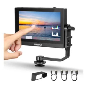 NEEWER F500 5.5" Full HD monitor sa sunshade, HDMI kablovima i baterijom, prenosni ekran za kamere - Prodaja Artist d.o.o. Banja Luka, Sarajevo