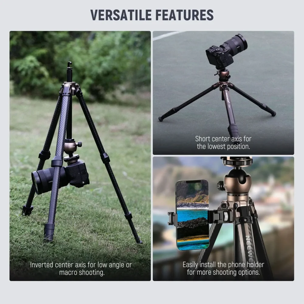 Neewer TP30 karbonski tripod s kuglastom glavom za DSLR i mobilne uređaje – Prodaja Artist d.o.o. Banja Luka, Sarajevo
