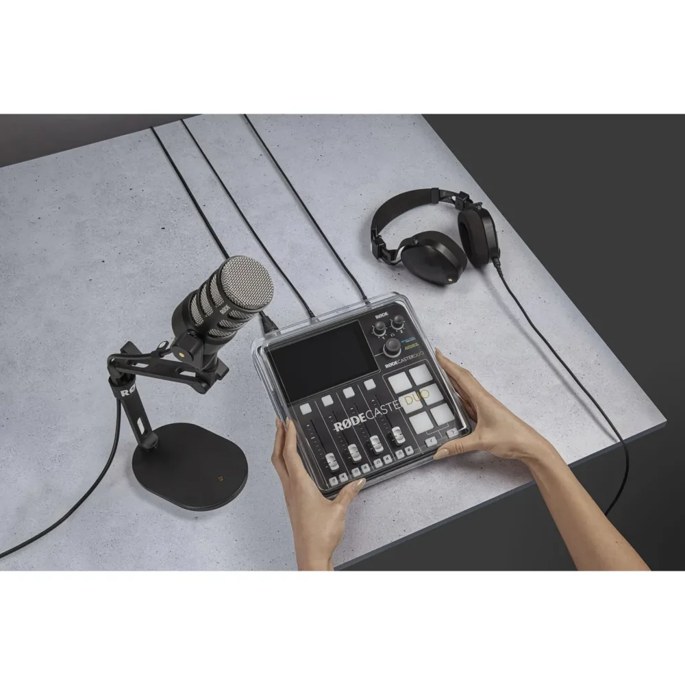 RODECover Duo poklopac od polikarbonata za RODECaster Duo audio mikser – Prodaja Artist d.o.o. Banja Luka, Sarajevo