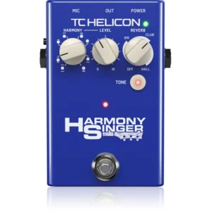 TC-Helicon Harmony Singer 2 vokalni efekt pedal plave boje sa reverbom i harmonijama – Prodaja Artist d.o.o. Banja Luka, Sarajevo