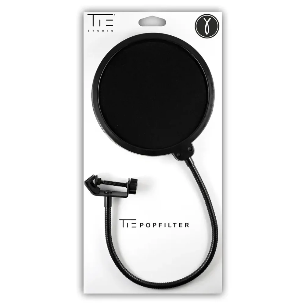 Tie Studio Pop Filter Clamp kompaktni pop filter za USB mikrofone. Prodaja Artist d.o.o. Banja Luka, Sarajevo.