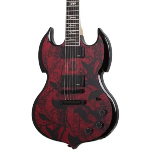 Wylde Audio Barbarian Blood Raven gitara