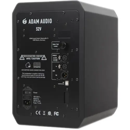 Adam Professional Audio S2V aktivni studijski monitor sa 7-inčnim wooferom i naprednim DSP kontrolama, dizajniran za vrhunsku preciznost. Prodaja Artist d.o.o. Banja Luka, Sarajevo