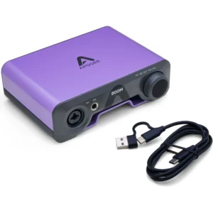 Apogee BOOM USB-C audio interfejs sa ugrađenim DSP efektima i Loopback funkcijom za streaming i snimanje – Prodaja Artist d.o.o. Banja Luka, Sarajevo.