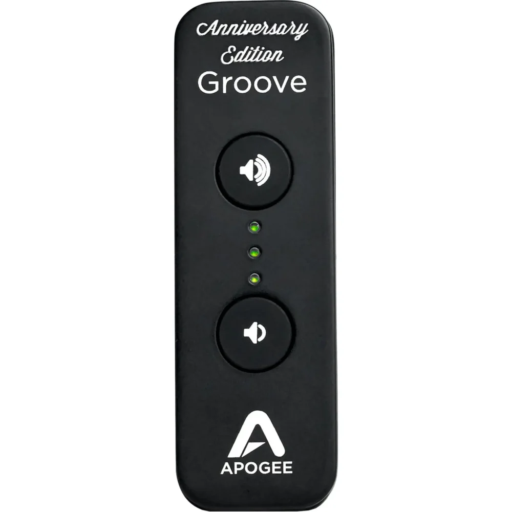 Apogee Groove AE 32-bitni USB DAC i pojačalo za slušalice u crnoj verziji – Prodaja Artist d.o.o. Banja Luka, Sarajevo