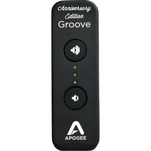 Apogee Groove AE 32-bitni USB DAC i pojačalo za slušalice u crnoj verziji – Prodaja Artist d.o.o. Banja Luka, Sarajevo