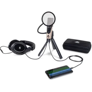 Apogee HypeMiC USB mikrofon sa analognim kompresorom, tripod stalkom i pop filterom – Prodaja Artist d.o.o. Banja Luka, Sarajevo