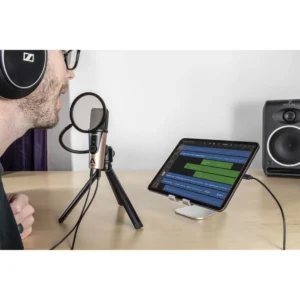 Apogee HypeMiC USB mikrofon sa analognim kompresorom, tripod stalkom i pop filterom – Prodaja Artist d.o.o. Banja Luka, Sarajevo