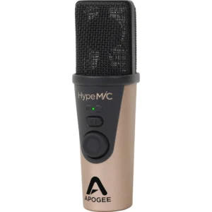 Apogee HypeMiC USB mikrofon sa analognim kompresorom, tripod stalkom i pop filterom – Prodaja Artist d.o.o. Banja Luka, Sarajevo